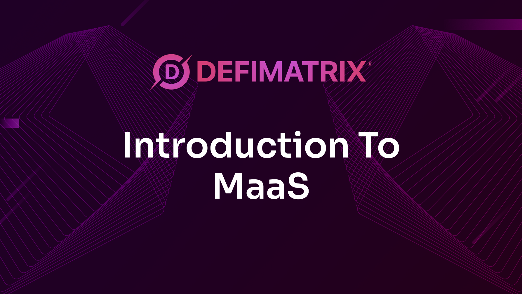 Introduction to MaaS