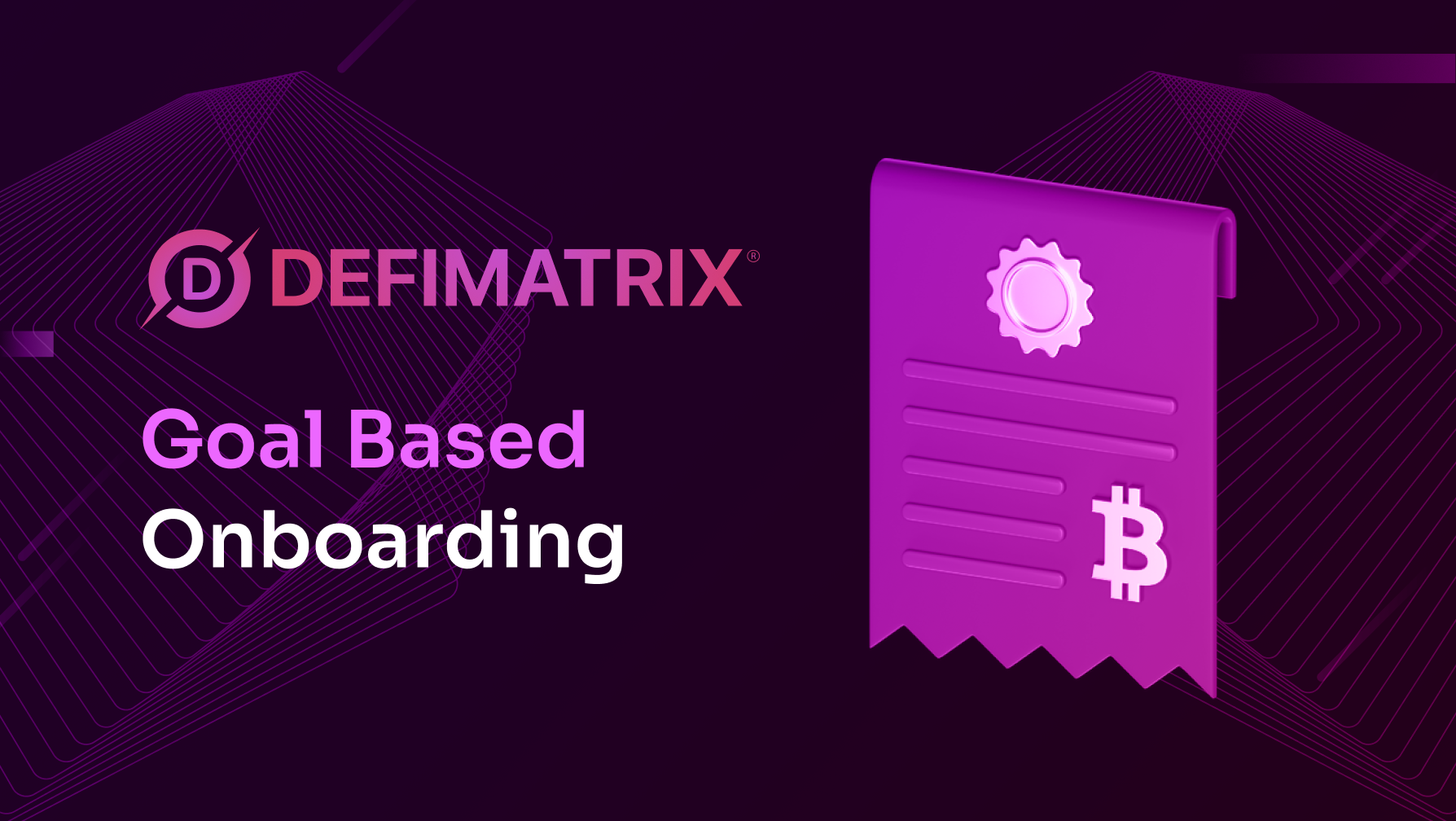 Goal-Based Onboarding